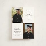 "Mod Duo" - Graduation Party Invitations in Fudge by Mansi Verma - Front