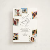 "Polaroid Party" - Graduation Party Invitations in Cotton by Robert and Stella - Front