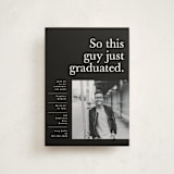 "Still Graduating" - Graduation Party Invitations in Jett by Corinne Malesic - Front