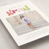 "colors" - Graduation Party Invitations in Tropical by Itsy Belle Studio - Detail