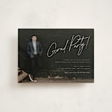 "Written" - Graduation Party Invitations in Cloud by Christie Garcia - Front