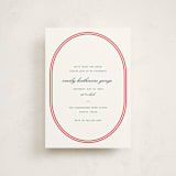 "Bocce" - Graduation Party Invitations in Cherry by Megan Davis - Front