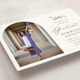 "Arch Photo" - Graduation Party Invitations in Quartz by Becky Nimoy - Detail