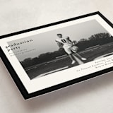 "Naruna" - Graduation Party Invitations in Chalk by Deynaaz Daraei - Detail