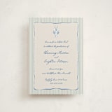 "easide Serenade" - Graduation Party Invitations in Marine by Lucrecia Caporale - Front