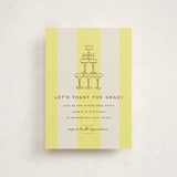 "Campania" - Graduation Party Invitations in Limone by Megan Davis - Front