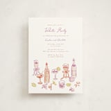 "cocktails and laughter" - Graduation Party Invitations in Orchid by Cass Loh - Front