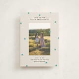 "Tiny Star Confetti" - Graduation Party Invitations in Frost by Kercia Jane - Front