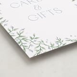 "Wisteria" - Graduation Party Signs in Periwinkle by Kristen Smith - Detail
