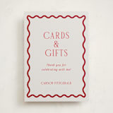 "Fun Border Frame" - Graduation Party Signs in Ruby by Jackie Crawford - Front