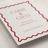 "Fun Border Frame" - Graduation Party Signs in Ruby by Jackie Crawford - Detail