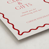 "Fun Border Frame" - Graduation Party Signs in Ruby by Jackie Crawford - Detail