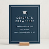"grad ribbon" - Graduation Party Signs in Navy by Sarah Curry - In Use