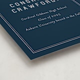 "grad ribbon" - Graduation Party Signs in Navy by Sarah Curry - Detail