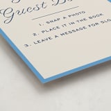 "cotillion" - Graduation Party Signs in Bluebell by Megan Davis - Detail