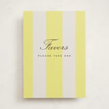 "Campania" - Graduation Party Signs in Limone by Megan Davis - Front