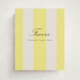 "Campania" - Graduation Party Signs in Limone by Megan Davis - Front