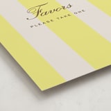 "Campania" - Graduation Party Signs in Limone by Megan Davis - Detail