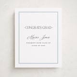 "Dotted Classic" - Graduation Party Signs in Hydrangea by Carolyn MacLaren - Front