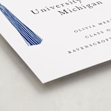 "Tassled" - Graduation Party Signs in Cobalt by Ashlee Townsend - Detail