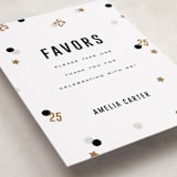 "Grad Confetti" - Graduation Party Signs in Twinkle by Pixel and Hank - Detail