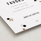 "Grad Confetti" - Graduation Party Signs in Twinkle by Pixel and Hank - Detail