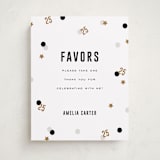 "Grad Confetti" - Graduation Party Signs in Twinkle by Pixel and Hank - Front
