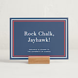 "study" - Graduation Party Signs in Navy by Megan Davis - In Use