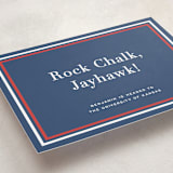 "study" - Graduation Party Signs in Navy by Megan Davis - Detail