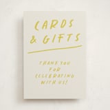 "celebration" - Graduation Party Signs in Limoncello by Maja Cunningham - Front