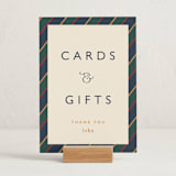 "Belmont" - Graduation Party Signs in Navy by Sarah Rosenthal - In Use