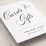 "Tassel Type" - Graduation Party Signs in Snow by Pixel and Hank - Detail