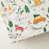 "Christmas Cats" - Gift Stickers in Candy by Multiple Artists