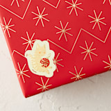 "Christmas Cats" - Gift Stickers in Candy by Multiple Artists