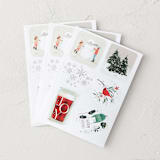 "Winter Cheer" - Gift Stickers in Frosty by Multiple Artists