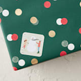 "Winter Cheer" - Gift Stickers in Frosty by Multiple Artists
