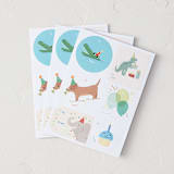 "Birthday Fun" - Gift Stickers in Party by Multiple Artists