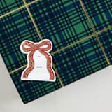 "Festive Holiday Gift Stickers" - Gift Stickers in Multi by Multiple Artists