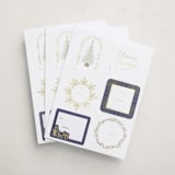 "Winter Cheer Gift Stickers" - Gift Stickers in Multi by Multiple Artists