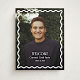 "Fun Border Frame" - Graduation Welcome Signs in Ice by Jackie Crawford - Front