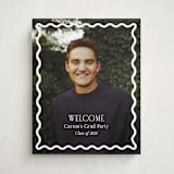 "Fun Border Frame" - Graduation Welcome Signs in Ice by Jackie Crawford - Front