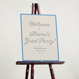 "cotillion" - Graduation Welcome Signs in Bluebell by Megan Davis - In Use