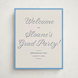 "cotillion" - Graduation Welcome Signs in Bluebell by Megan Davis - Front