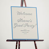 "cotillion" - Graduation Welcome Signs in Bluebell by Megan Davis - In Use