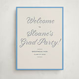 "cotillion" - Graduation Welcome Signs in Bluebell by Megan Davis - Front