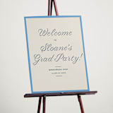 "cotillion" - Graduation Welcome Signs in Bluebell by Megan Davis - In Use