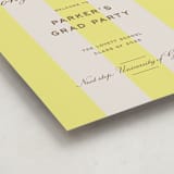 "Campania" - Graduation Welcome Signs in Limone by Megan Davis - Detail