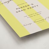 "Campania" - Graduation Welcome Signs in Limone by Megan Davis - Detail