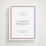 "study" - Graduation Welcome Signs in Navy by Megan Davis - Front