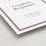 "study" - Graduation Welcome Signs in Navy by Megan Davis - Detail